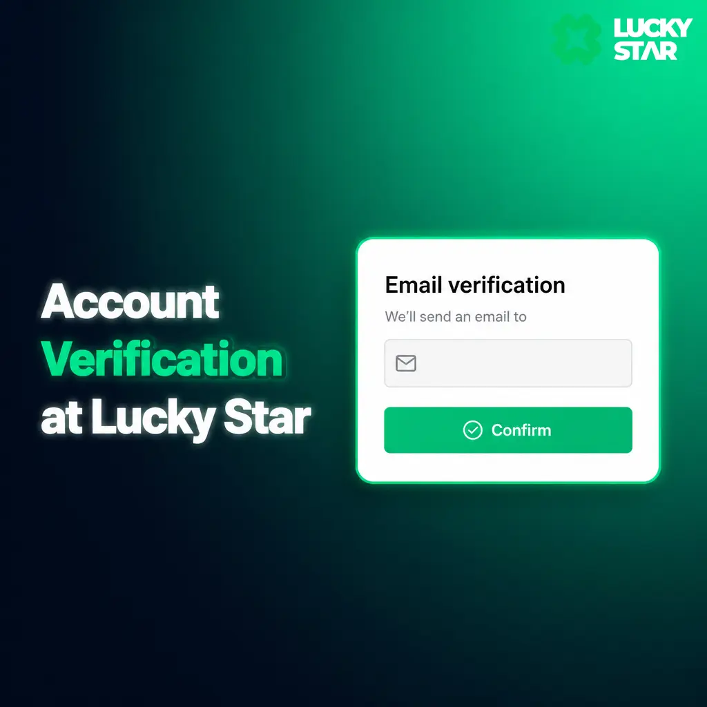 Lucky Star account verification process showing KYC document upload for ID and address proof before withdrawal