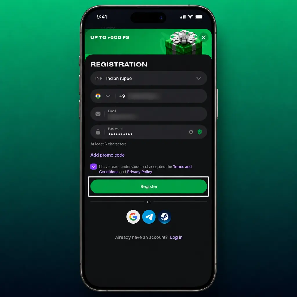 Step-by-step guide showing how to deposit funds at Lucky Star using UPI, PhonePe, Paytm, Google Pay, or crypto