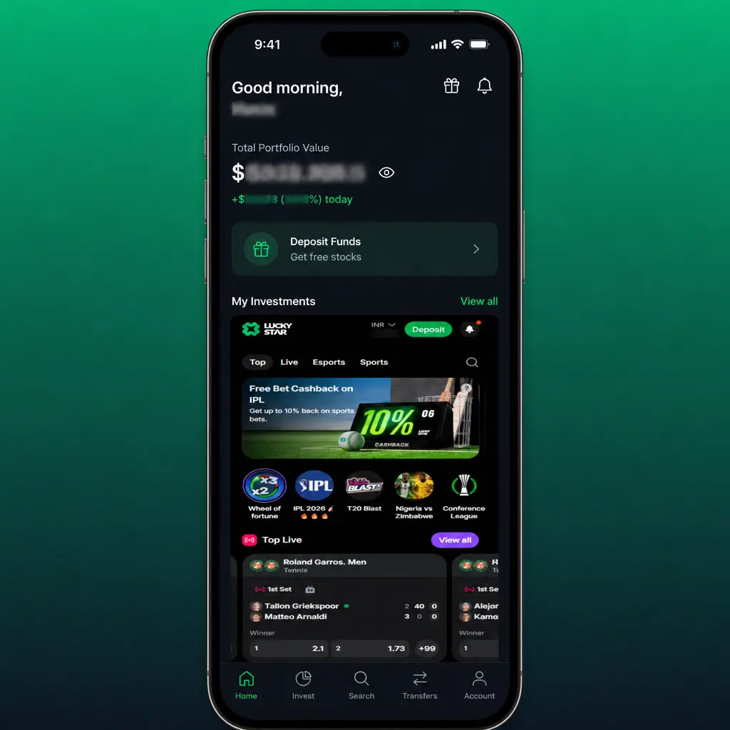 Step-by-step guide showing how to place a first bet on sports like cricket or football using the app