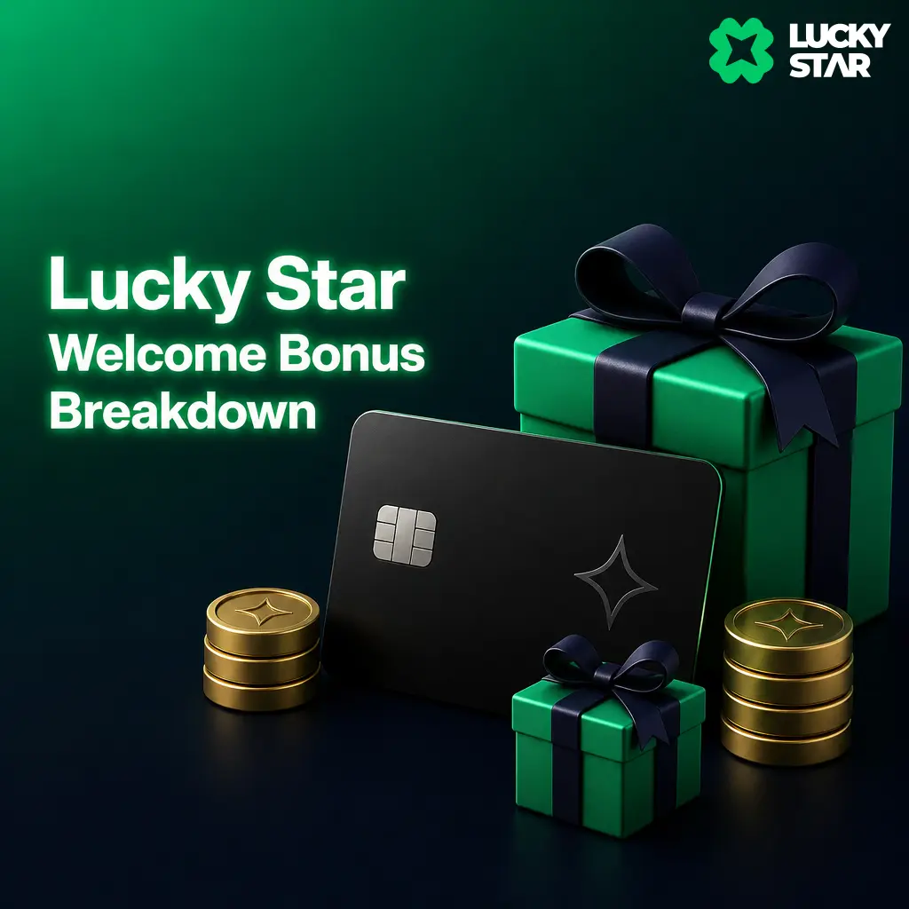 Lucky Star welcome bonus: 130 free spins, 200% sports match up to INR 50,000, and 600 Aviator free bets
