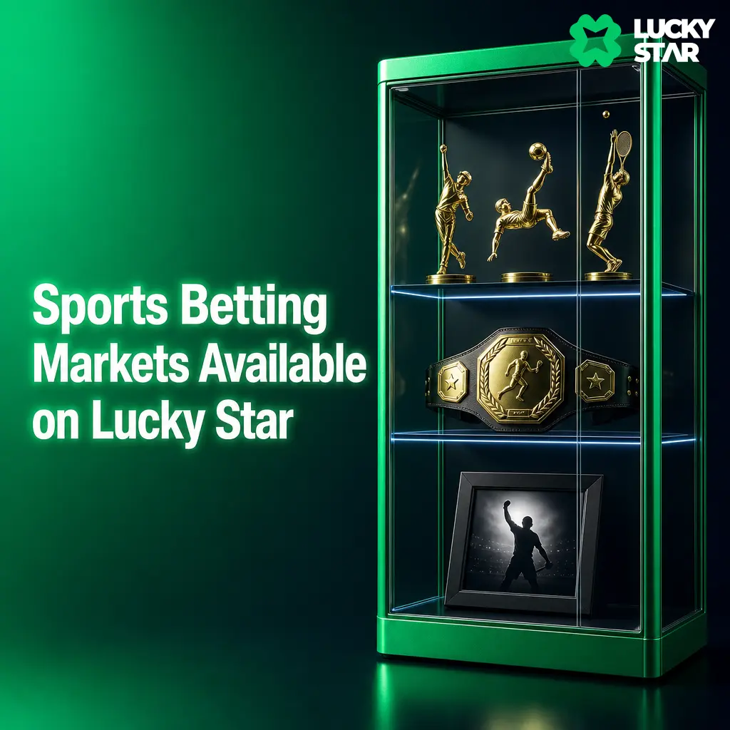 Lucky Star sports betting markets: cricket, football, tennis, kabaddi, basketball, and more for Indian bettors