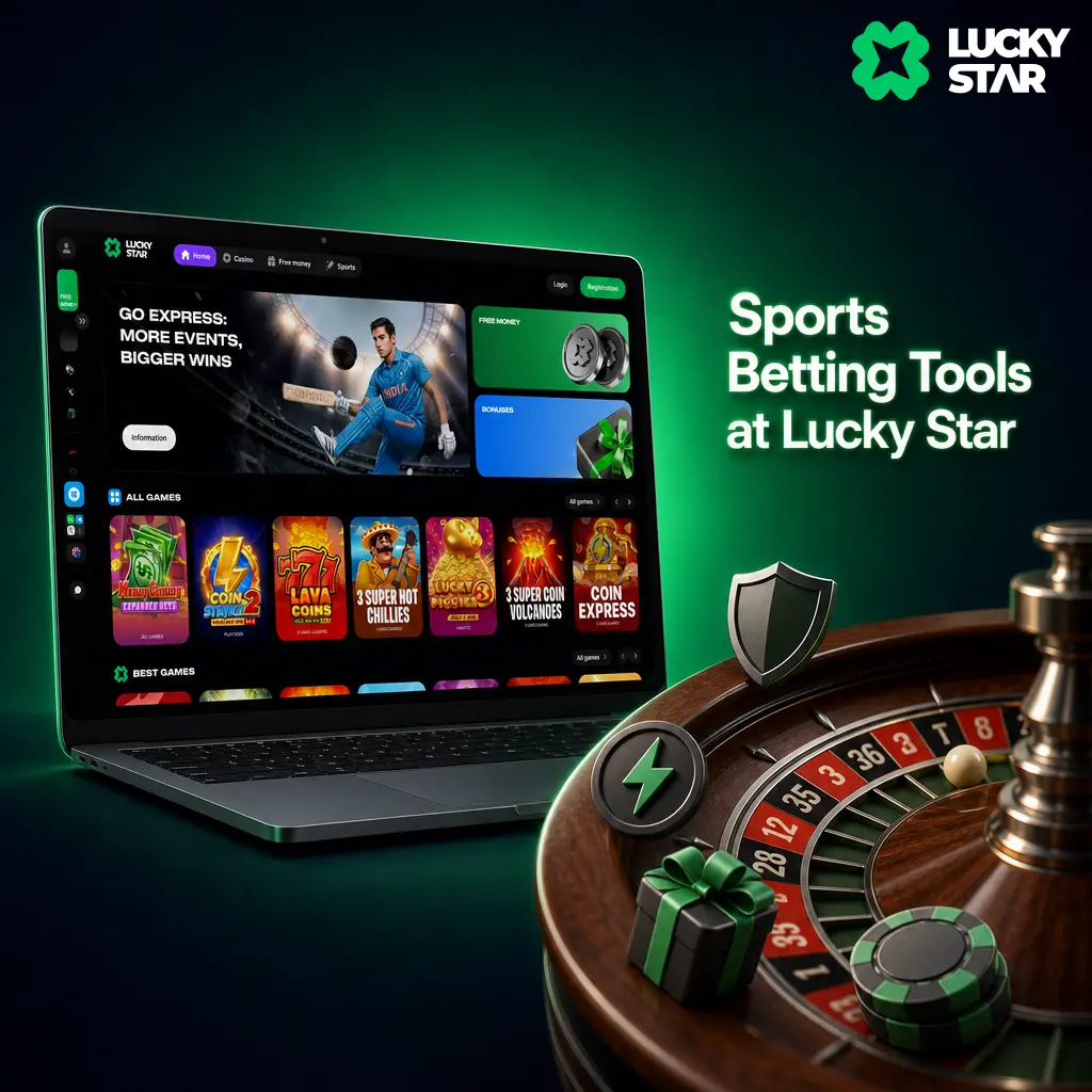 Lucky Star match page showing stats, live streaming, odds boost, acca insurance, and cash out betting tools.
