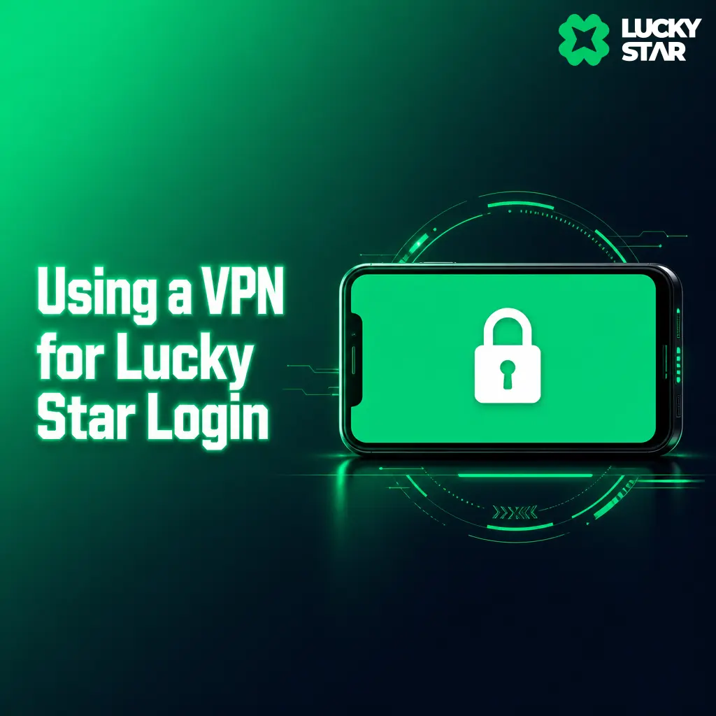 VPN usage guide for Lucky Star login showing risks of IP rotation versus stable server connection