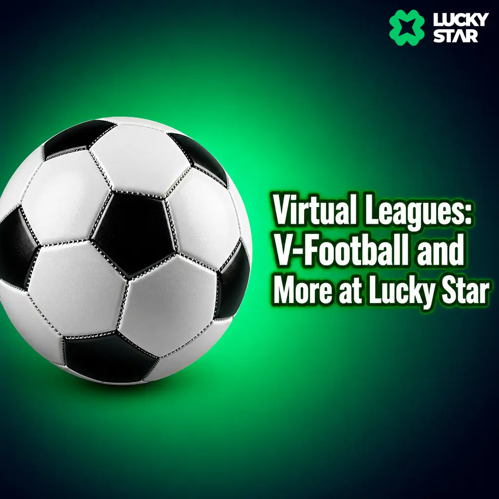 Virtual Leagues at Lucky Star featuring AI-simulated football, horse racing, and greyhound betting rounds every few minutes